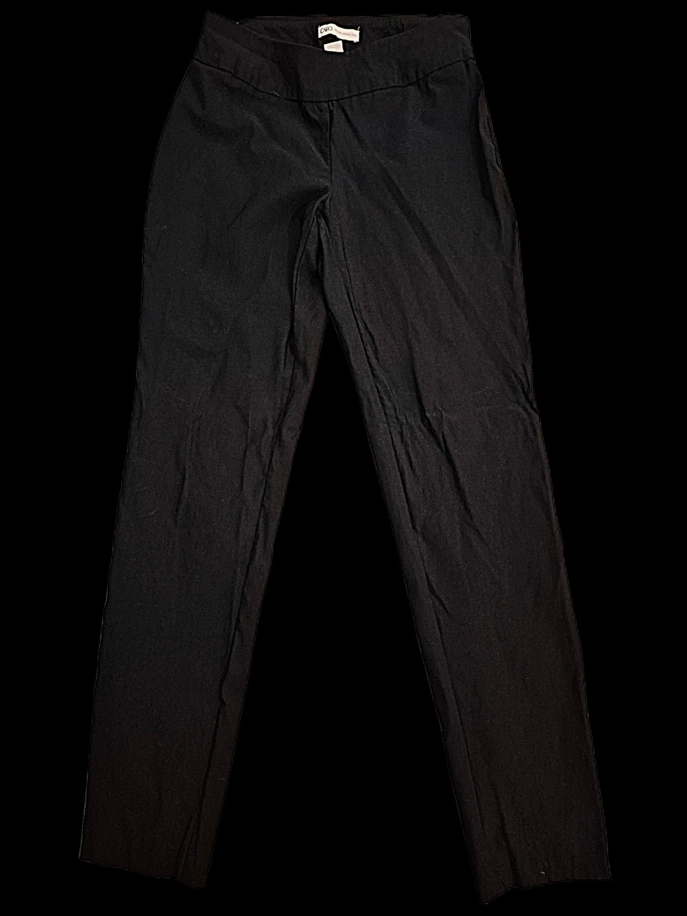 Men's Slim Black Chinos - Tailored Everyday Pants